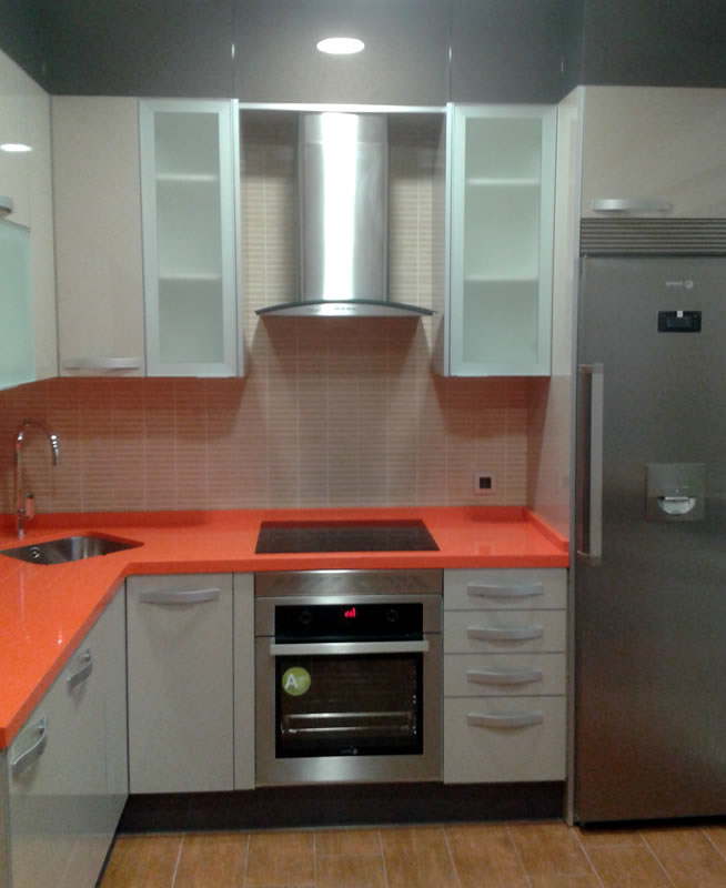 cocina naranja