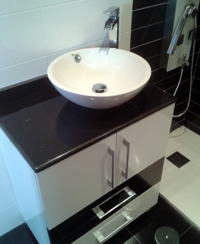 mueble a medida para el baño